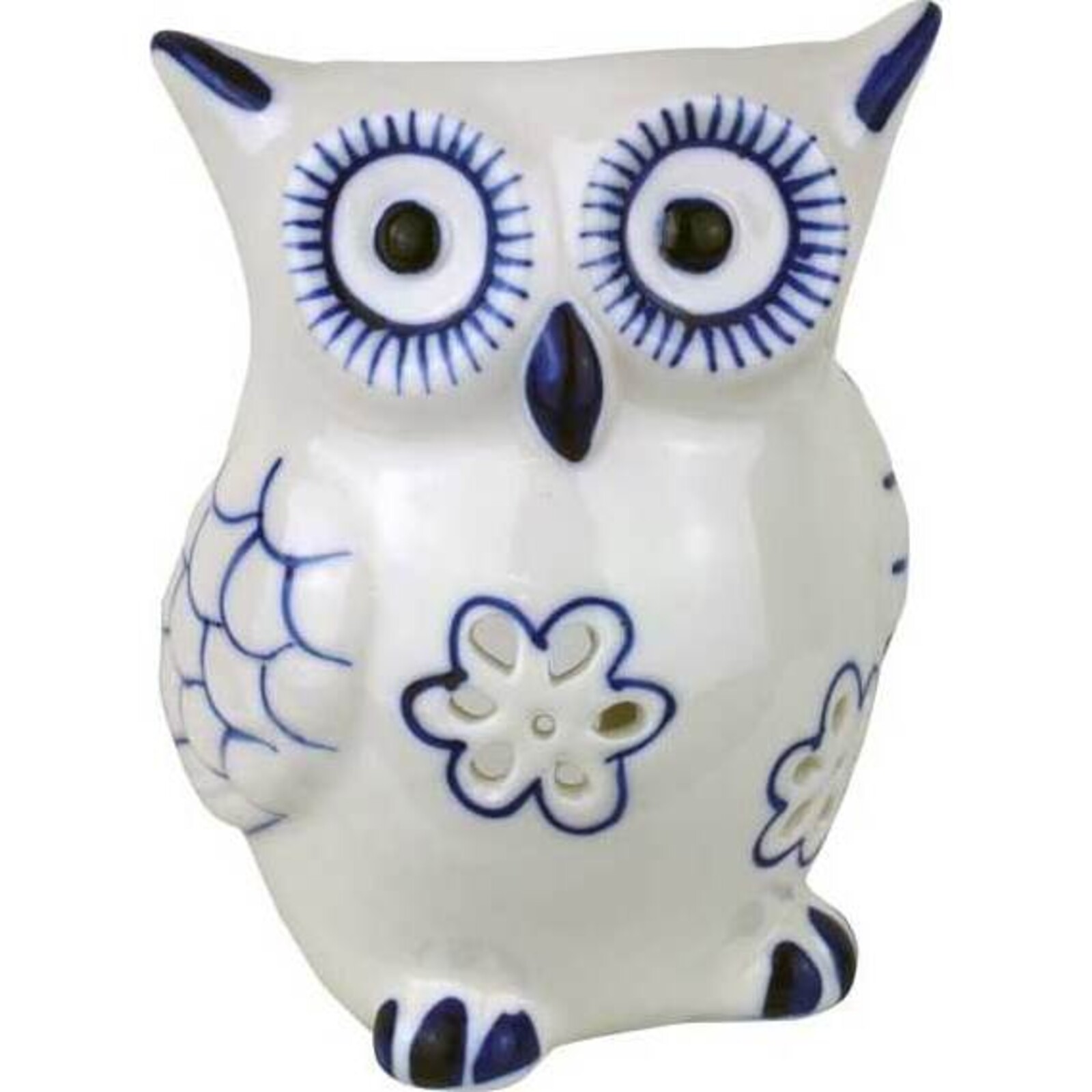 Ceramic Owl Flower