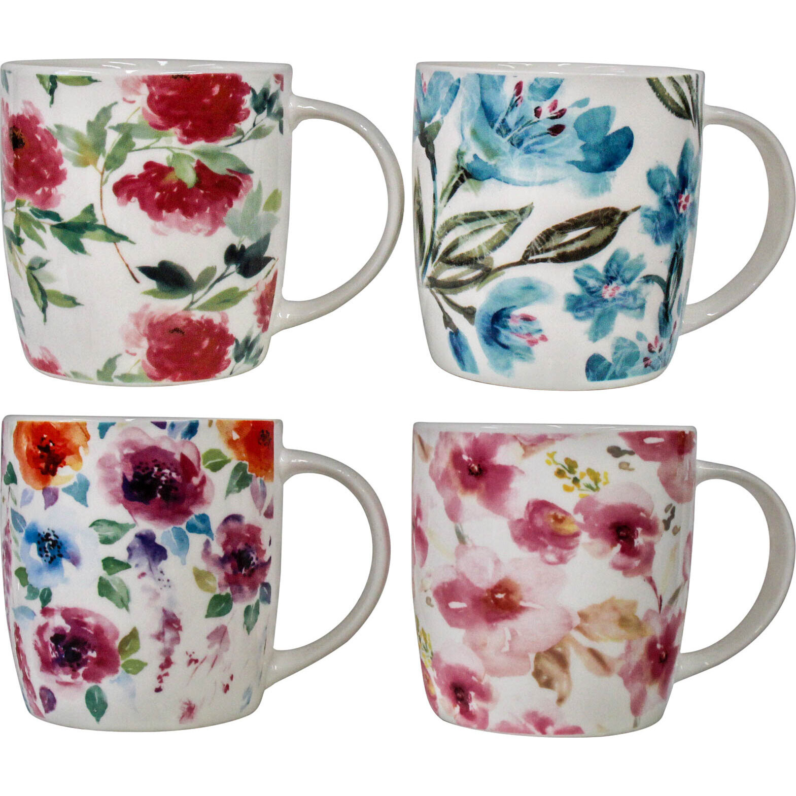 Mugs Pretty Florals Asstd