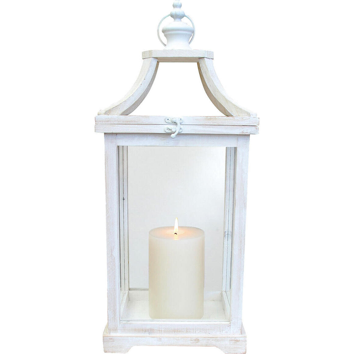 Lantern White Wash rect