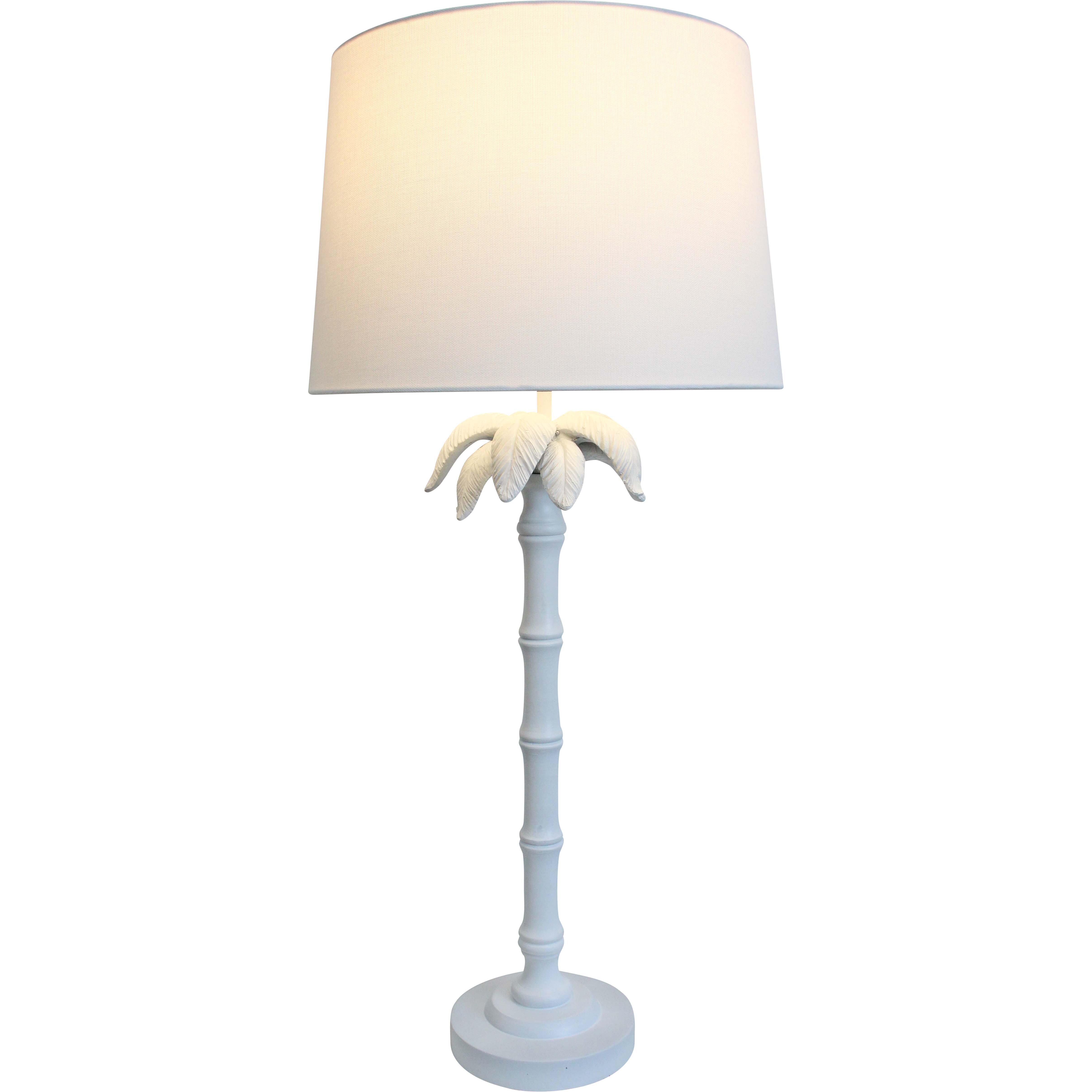 Lamp Palm Elegance White