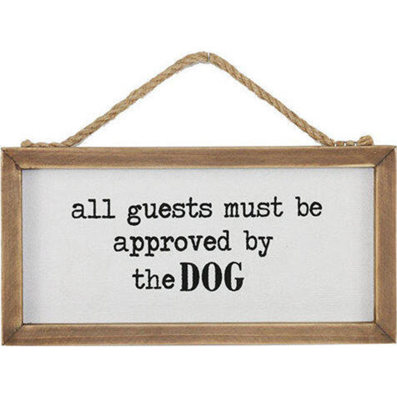 Hanging Sign All Guests