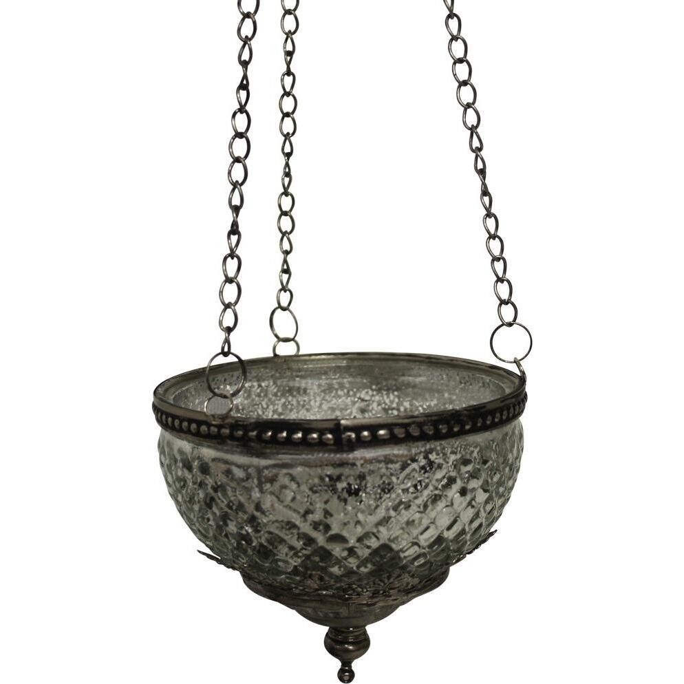 Hanging Votive Bolla Silver Med