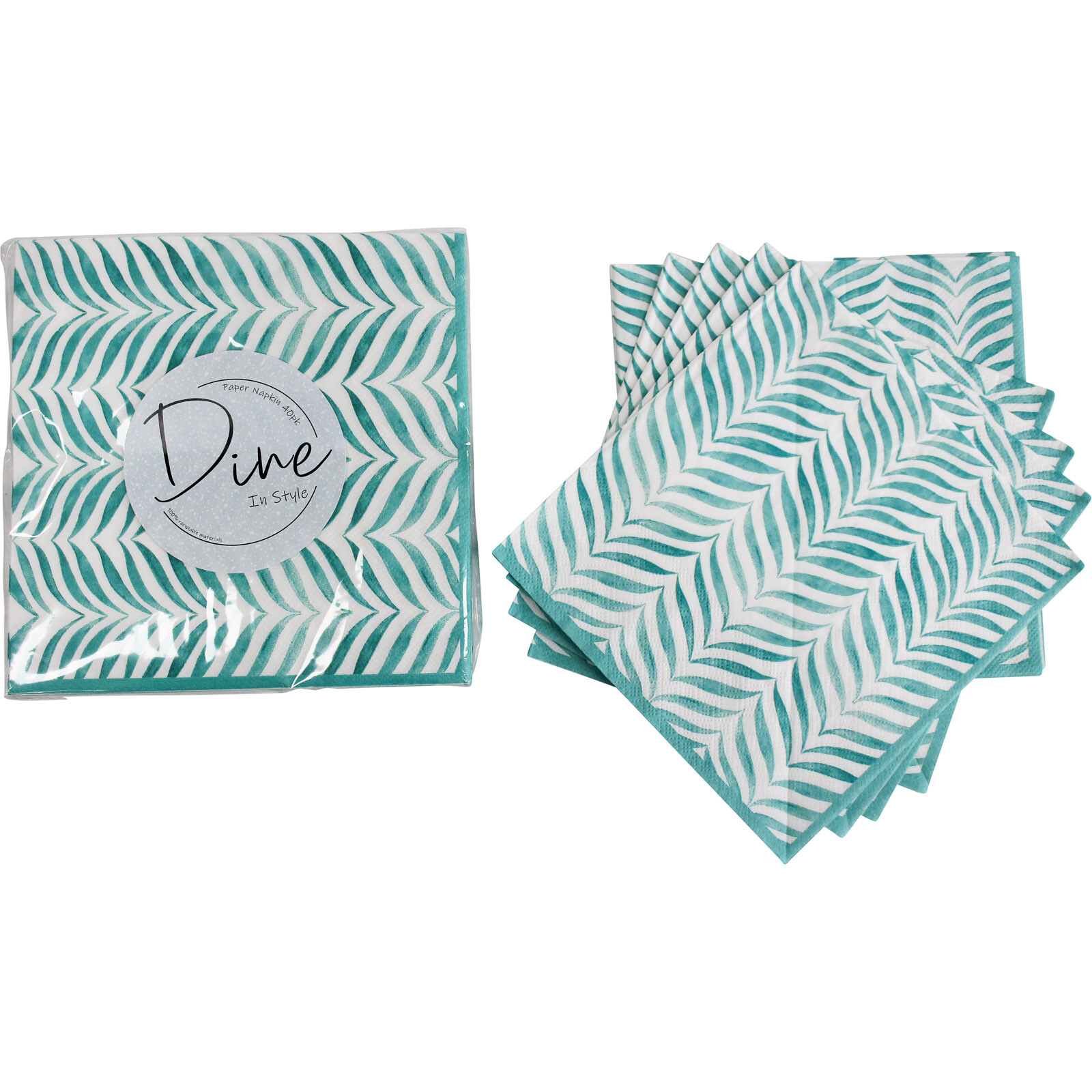 Paper Napkin Set/40 Vine