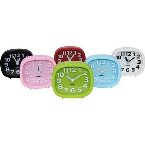 Clock 3D Oval Set/6