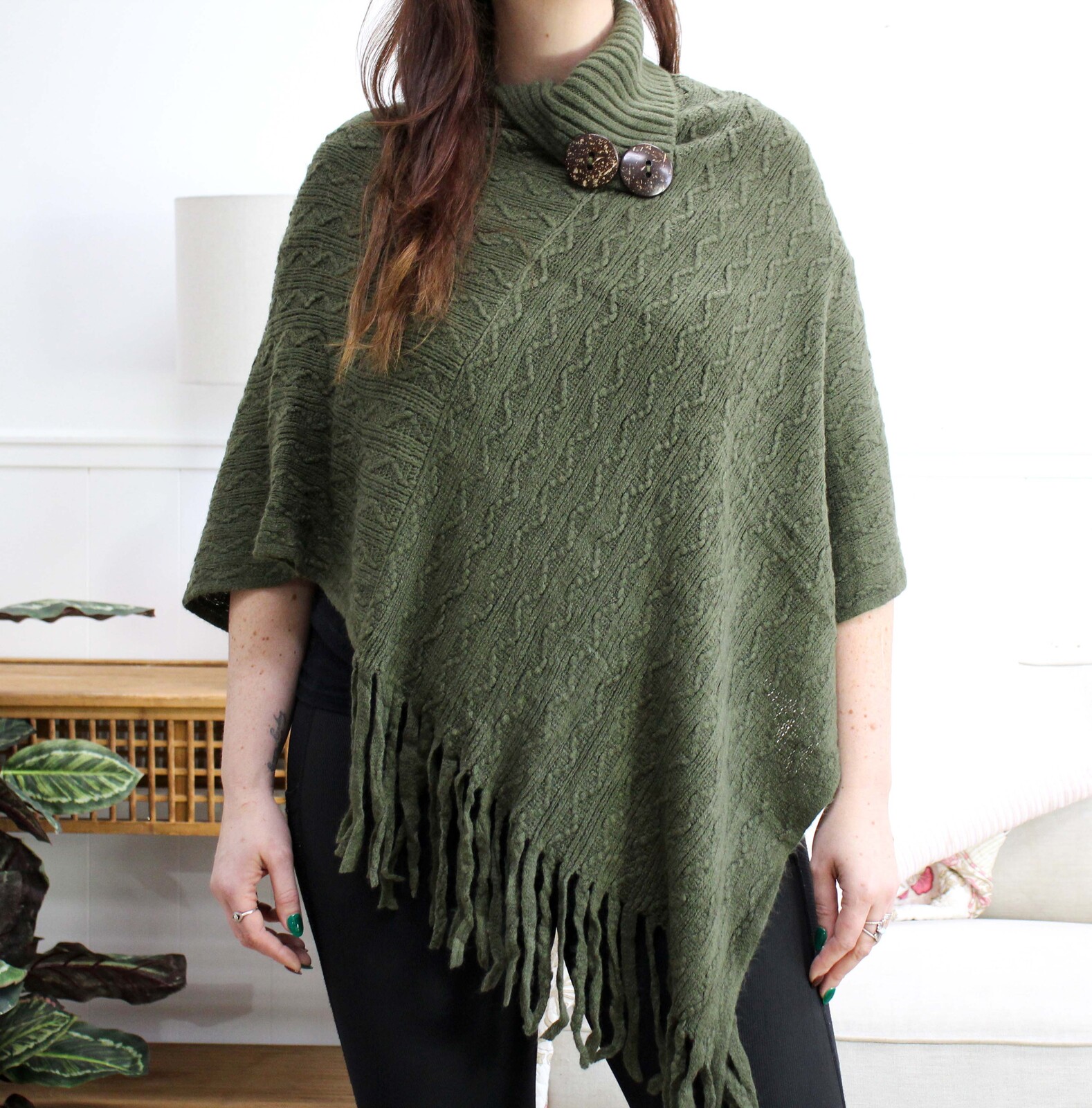 Wholesale Knitted Poncho Isla Forest Australia | Buy Homewares And ...