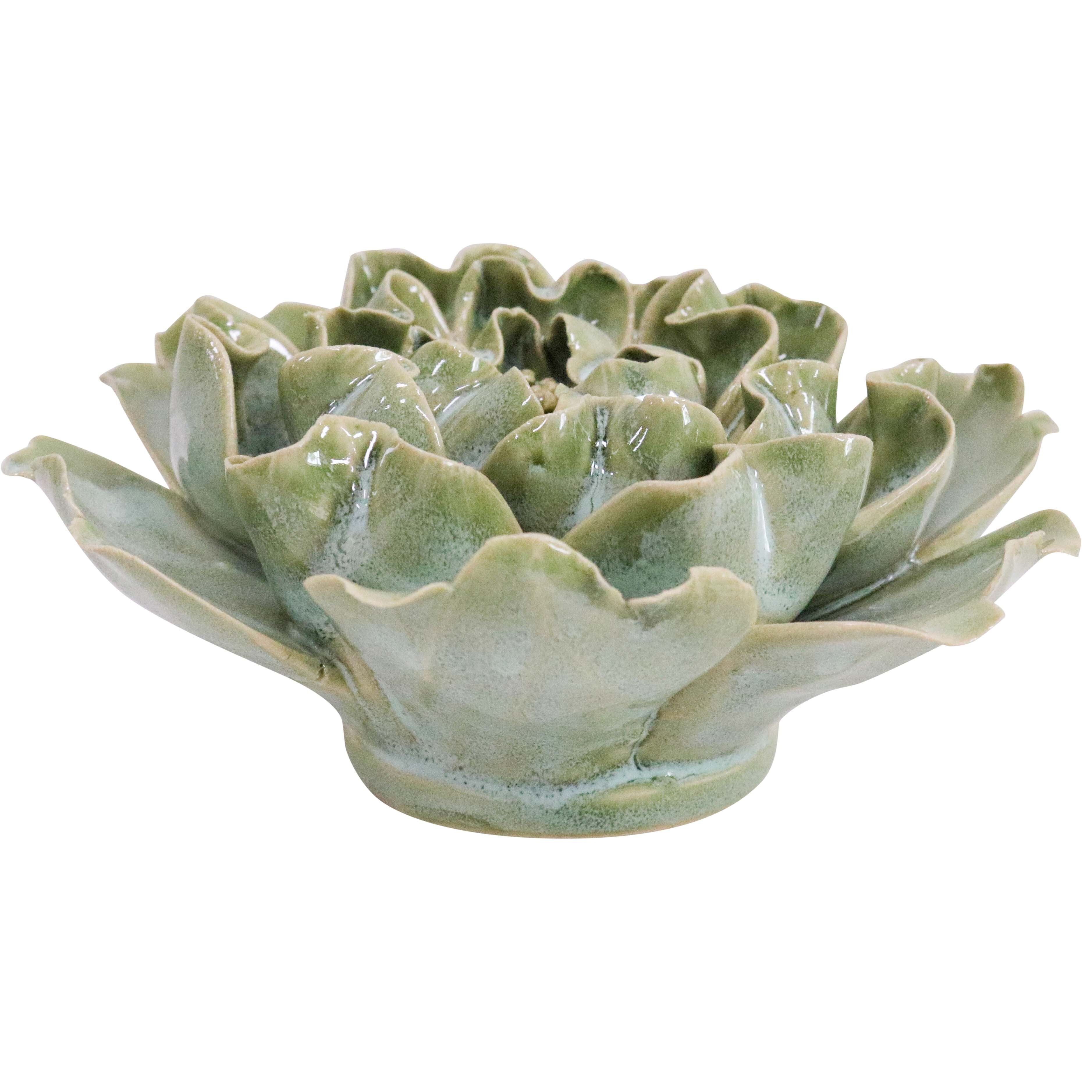 Ceramic Cabbage French Green