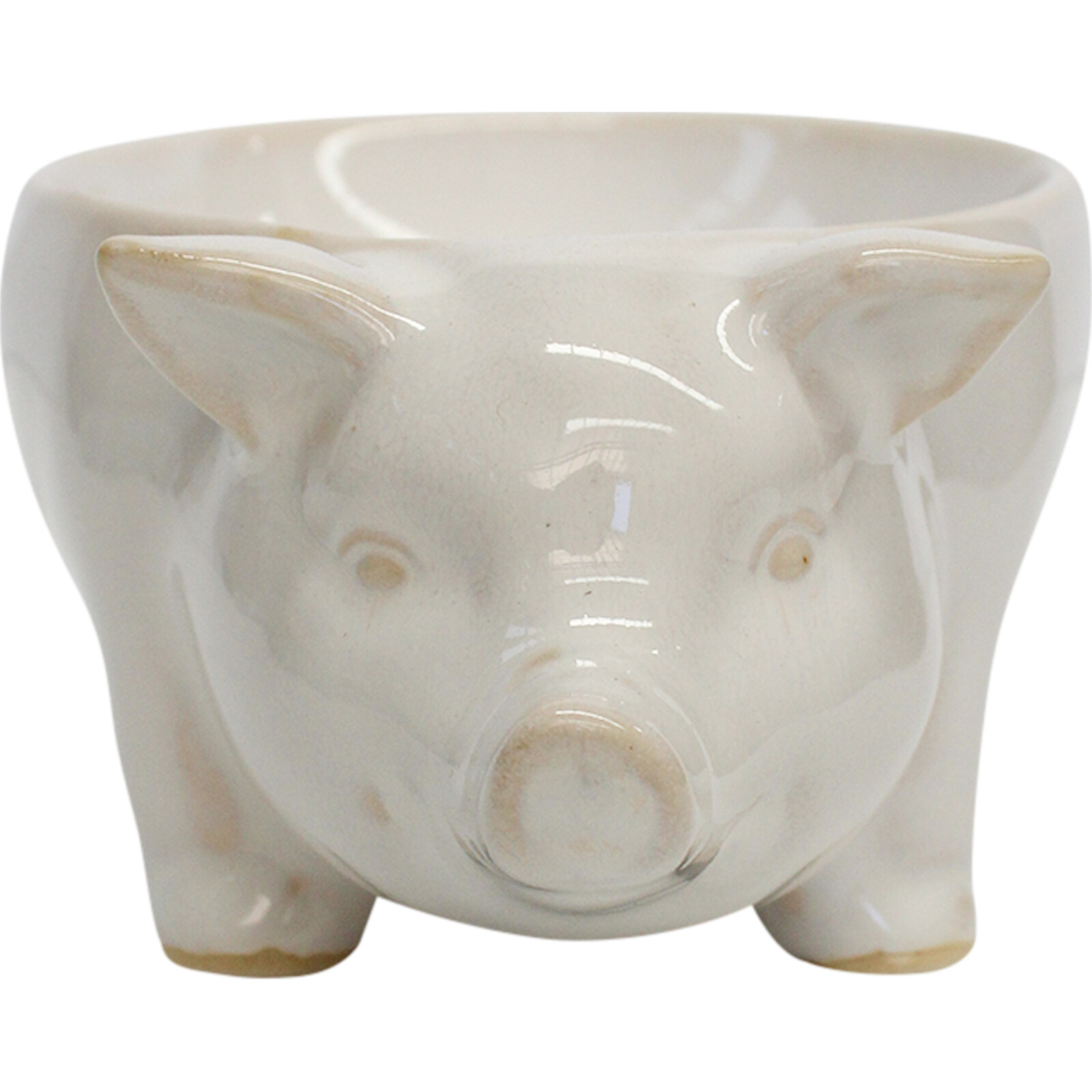 Bowl/Trinket Pig White