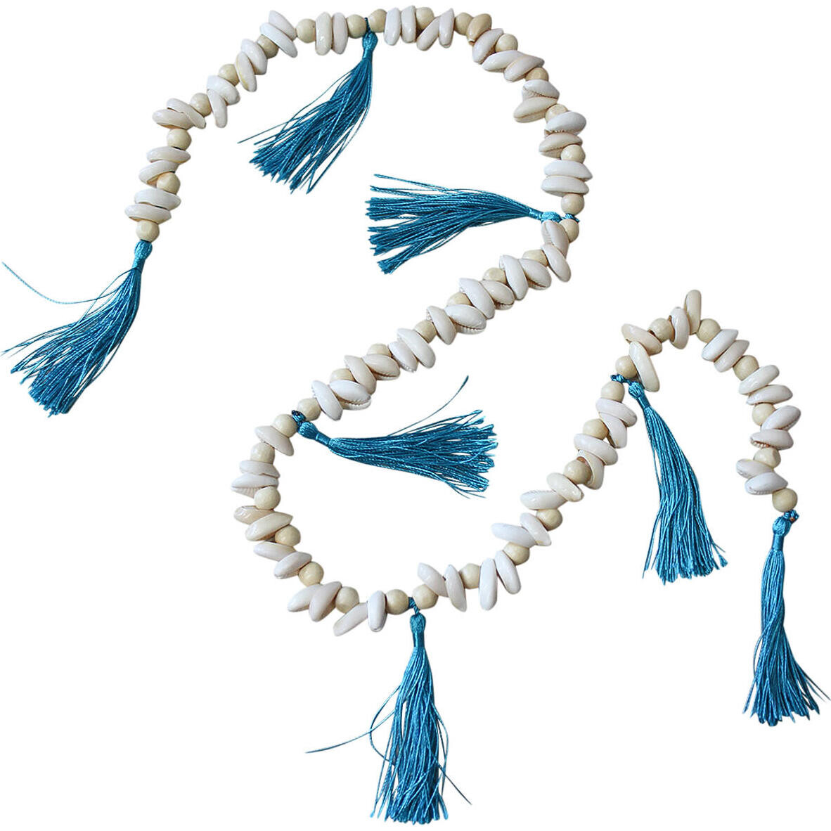 Tassel Shell Aqua