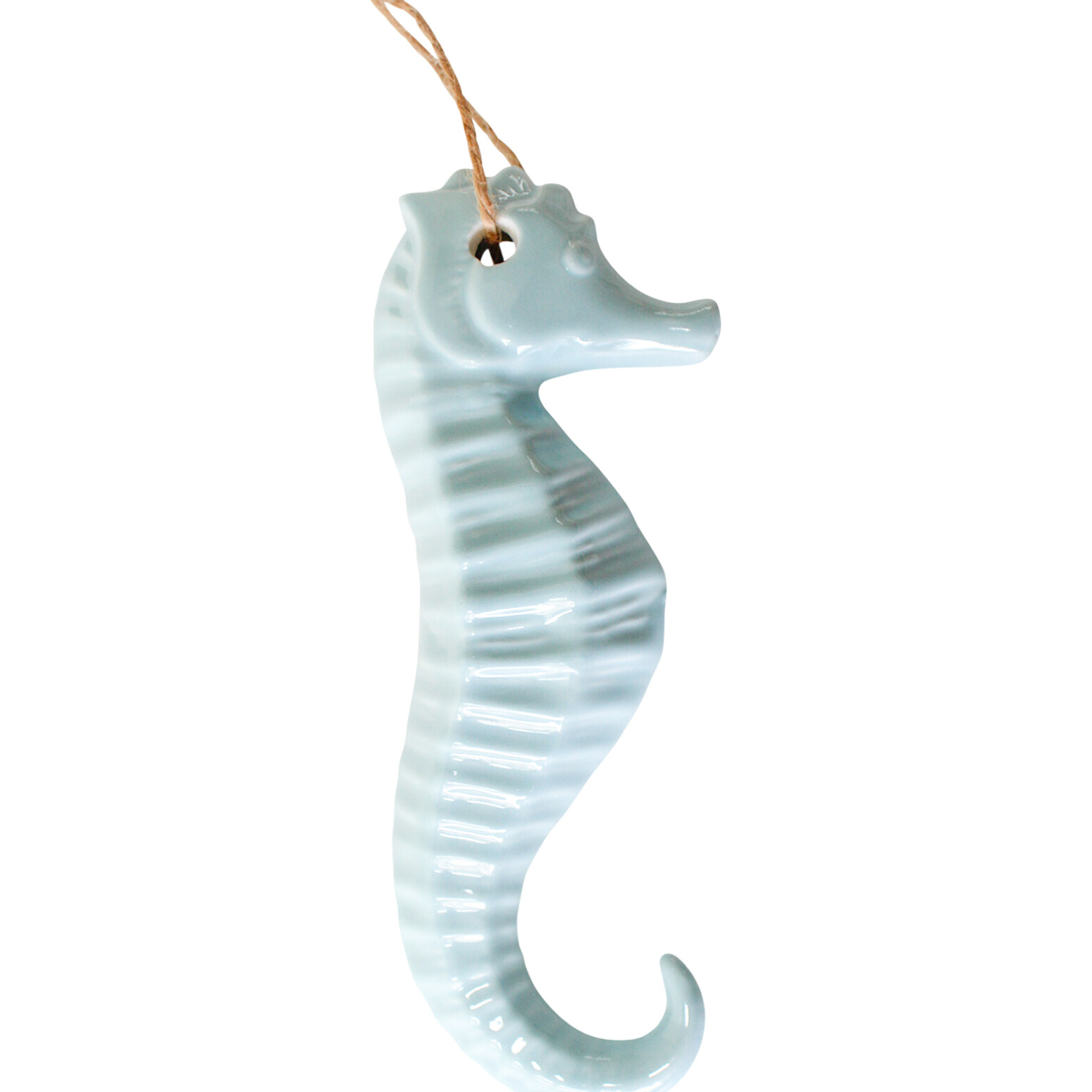 Hanging Seahorse Lrg Seafoam