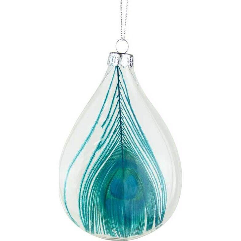 Glass Bauble Plume Short