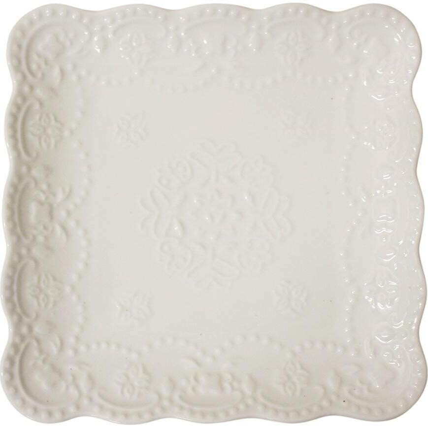 Tray Scallop Square Sml