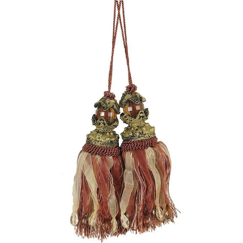 Tassels - Brown/Gold