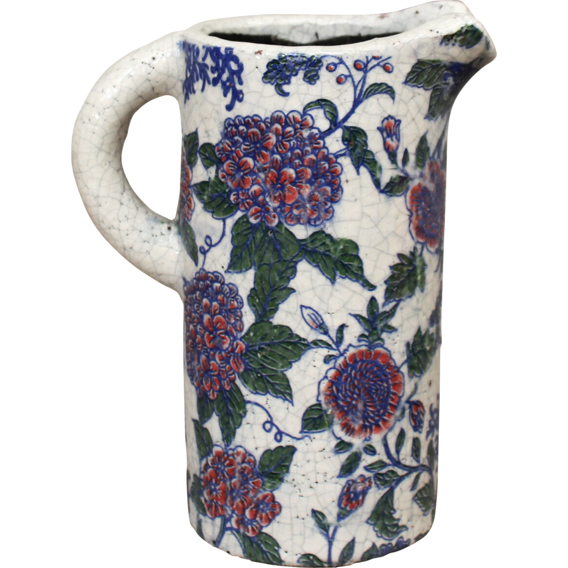 Jug Round Simple Flower