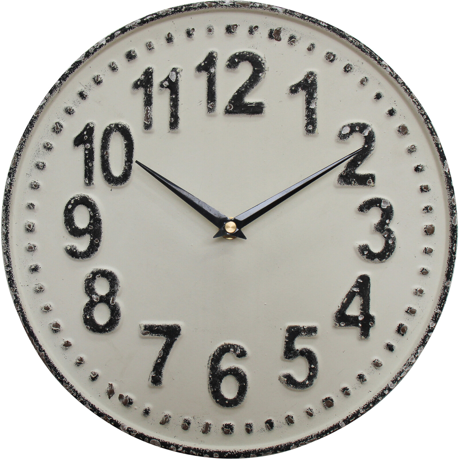 Pressed Metal Clock