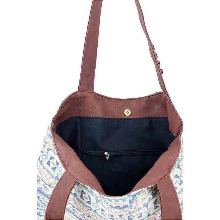 Tote Bag  Aztec Pale