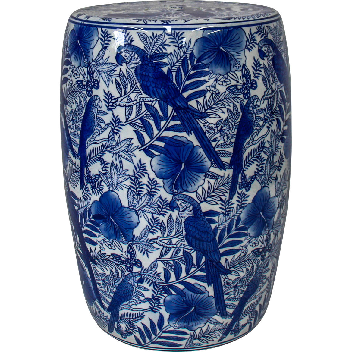 # Stool Blue Parrot