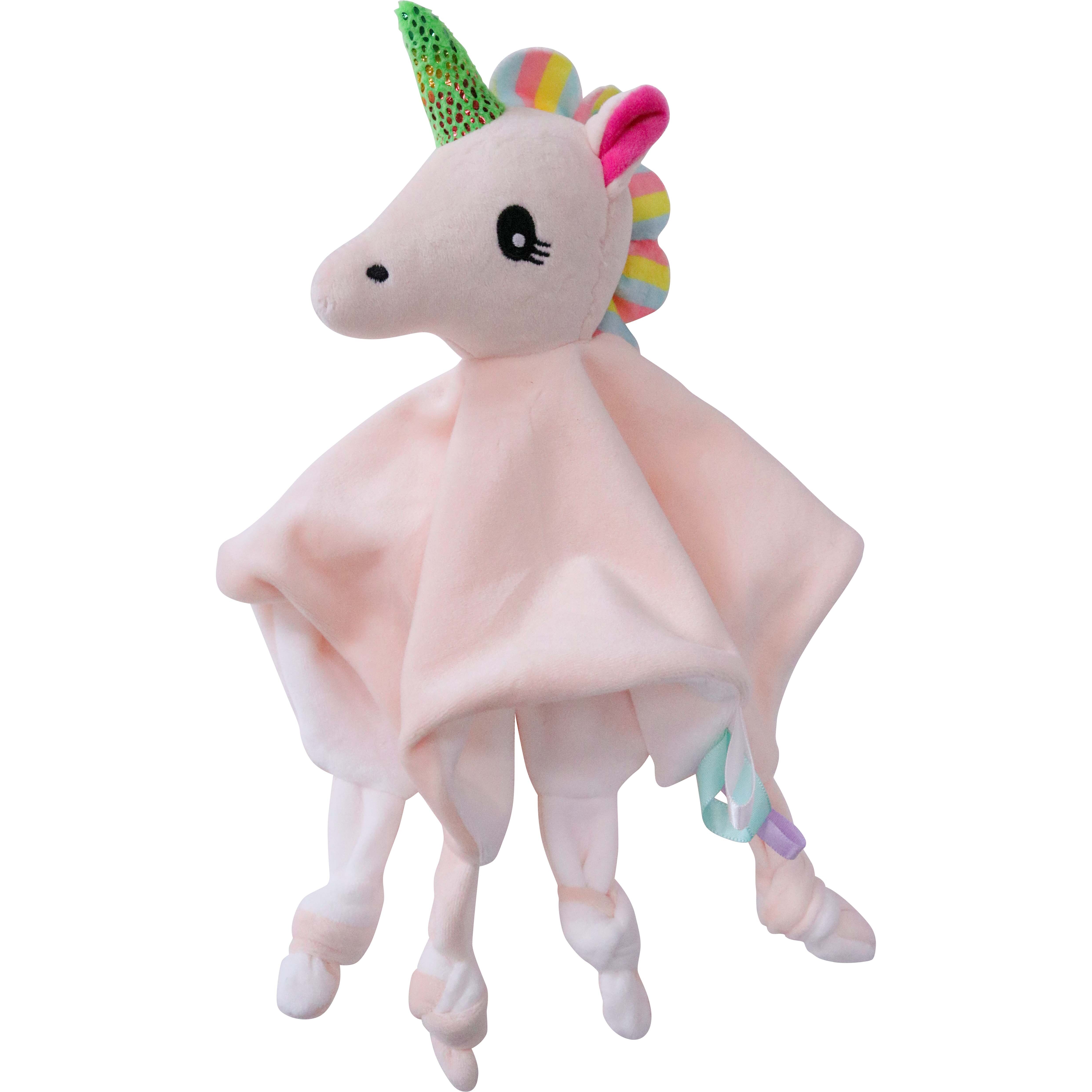 Comforter Blankie/ Rattle Unicorn