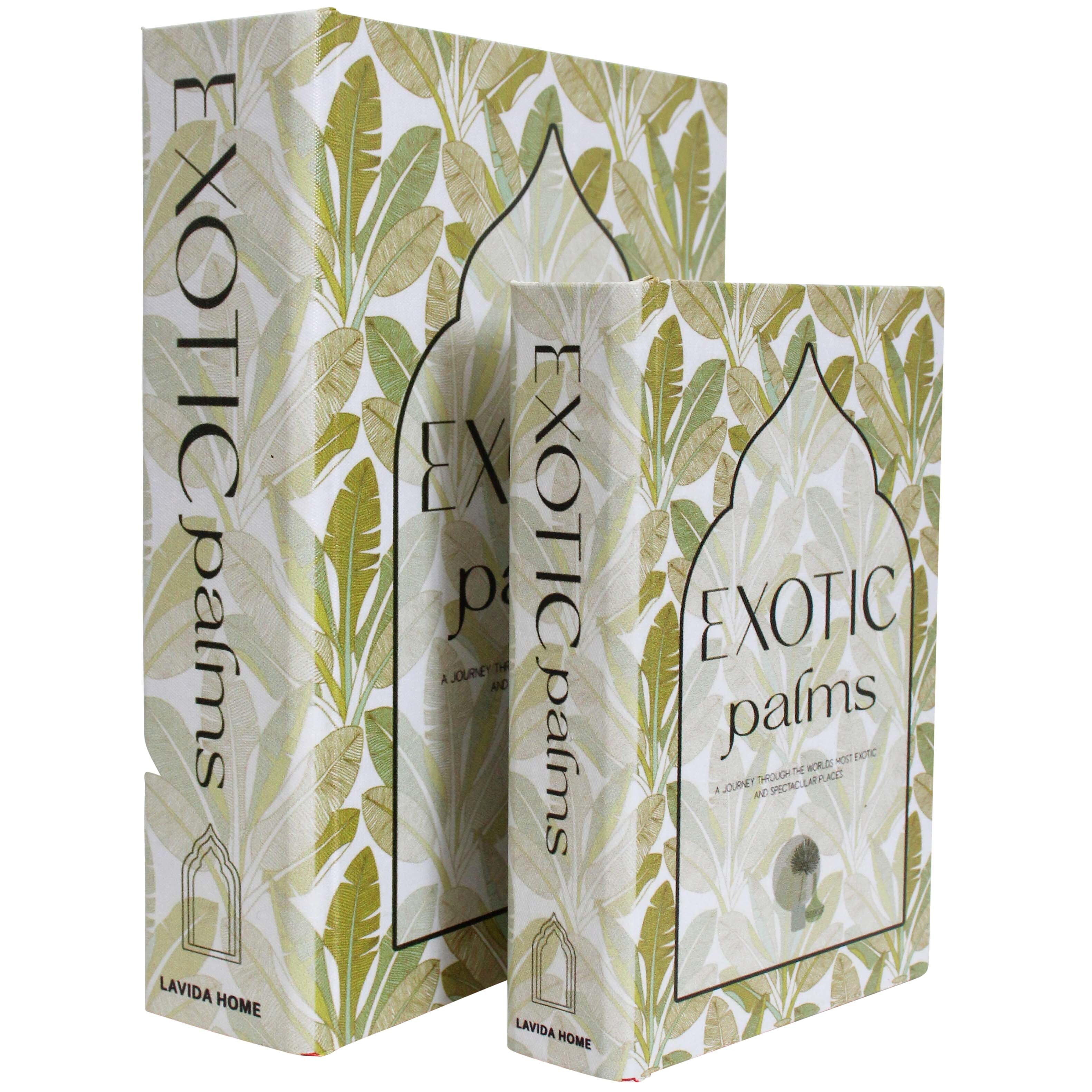 Book Box S/2 Exotic Palms