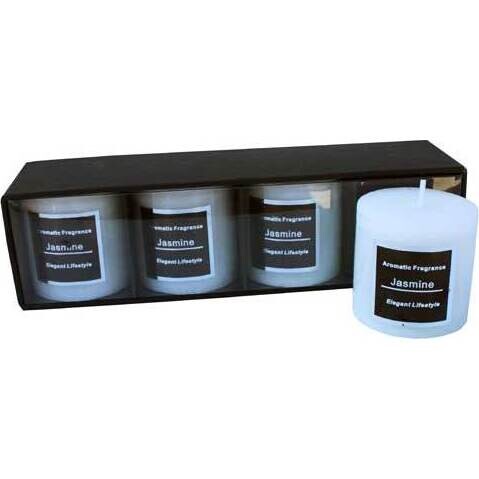 Aromatic Candle 4pc- Jasmine