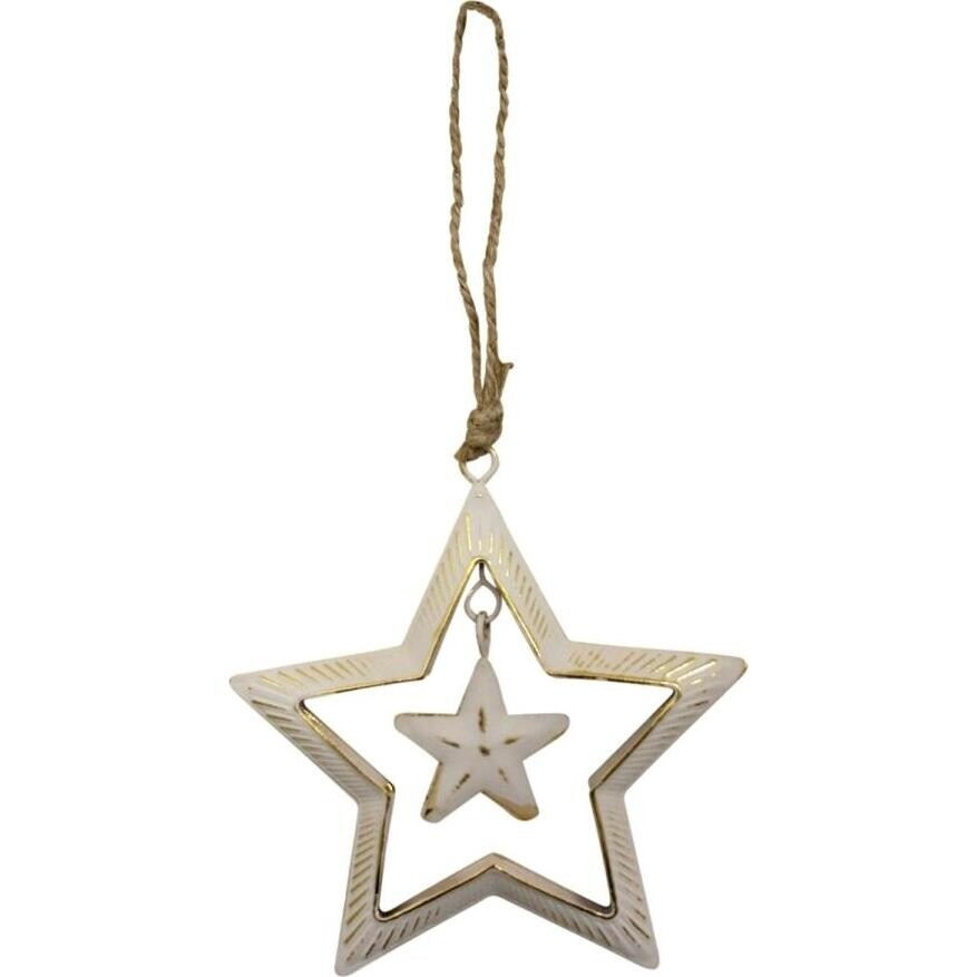 Hanging Star Open Metal