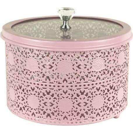 Tin Filigree Pink