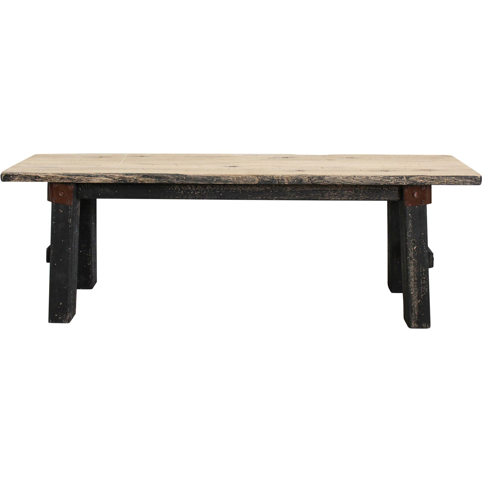 Bench Seat Salvaged Ant Black- New KD