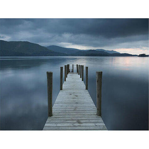 Glass Print The Jetty