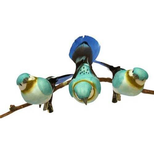 Clip Bird Petite Blue S/3