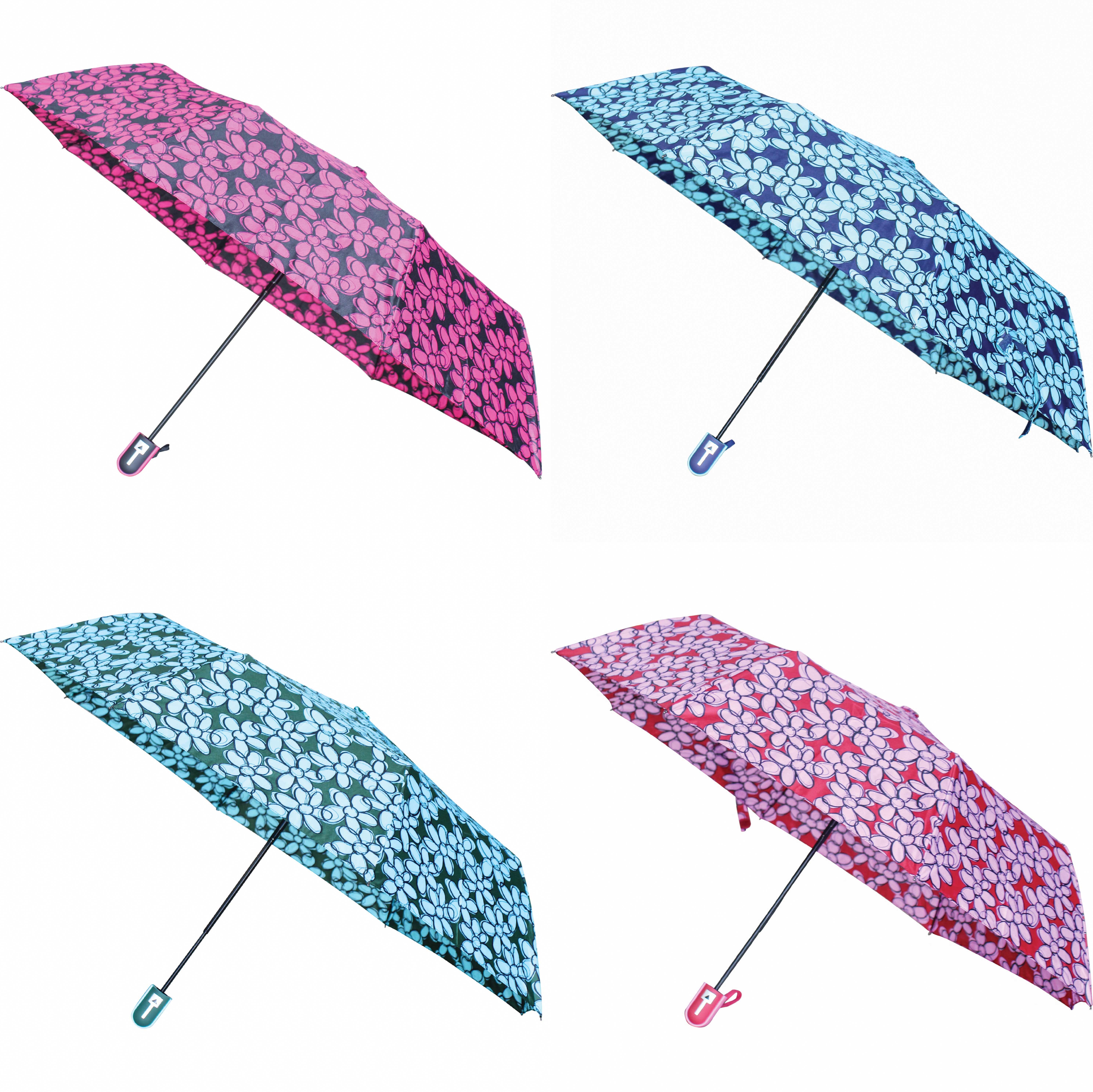 Umbrella 4 Asstd Flowers