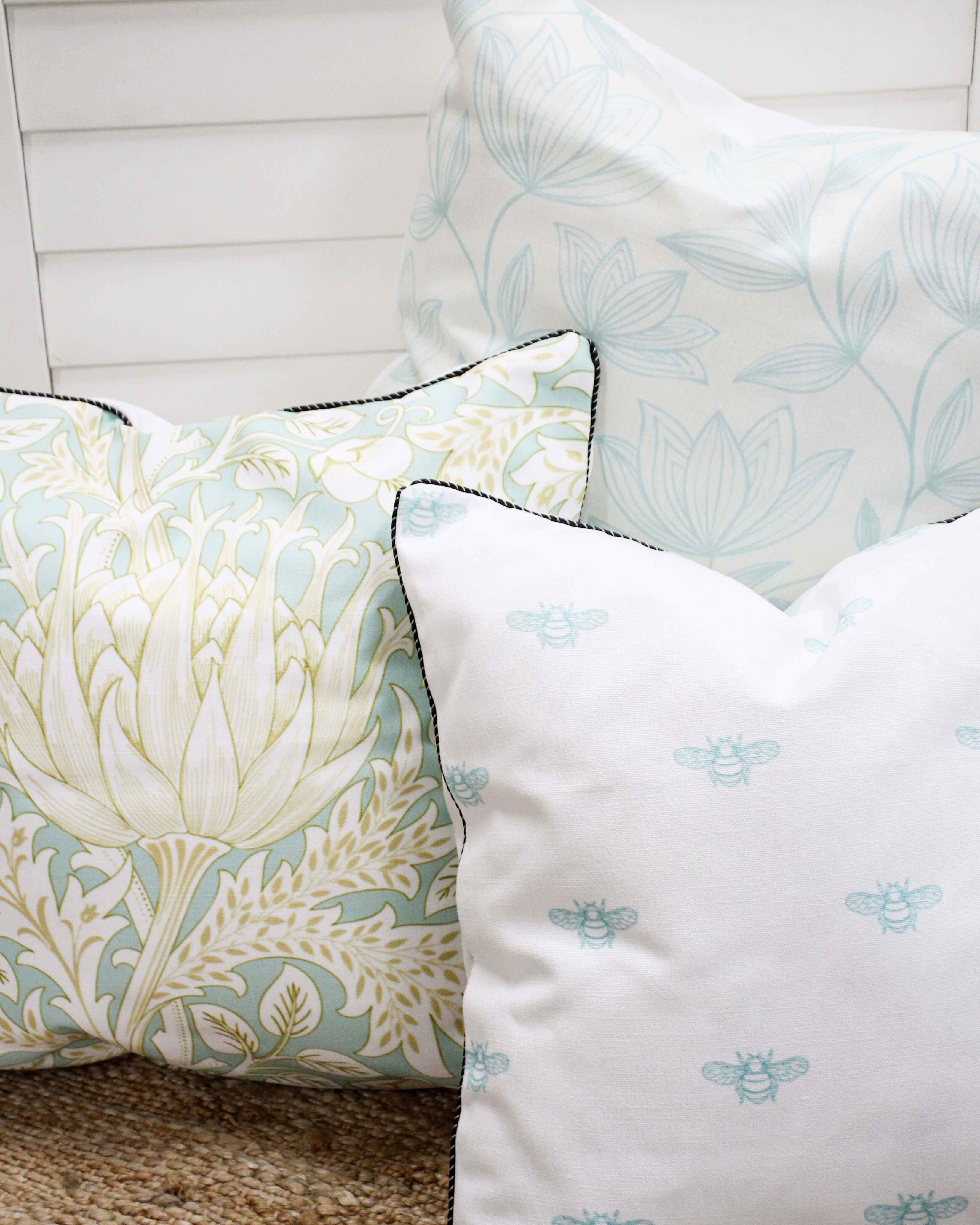 Cushion Artichoke Blue