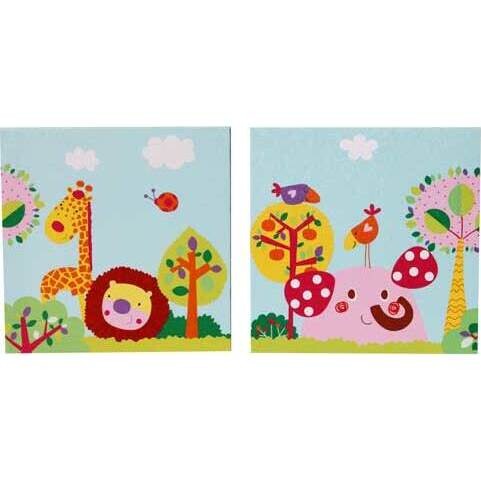 Canvas - Garden Animals set 2