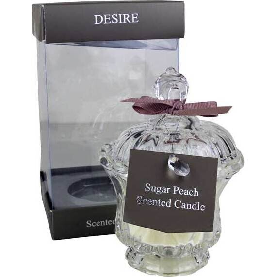 Candle Jar Scallop Giftboxed