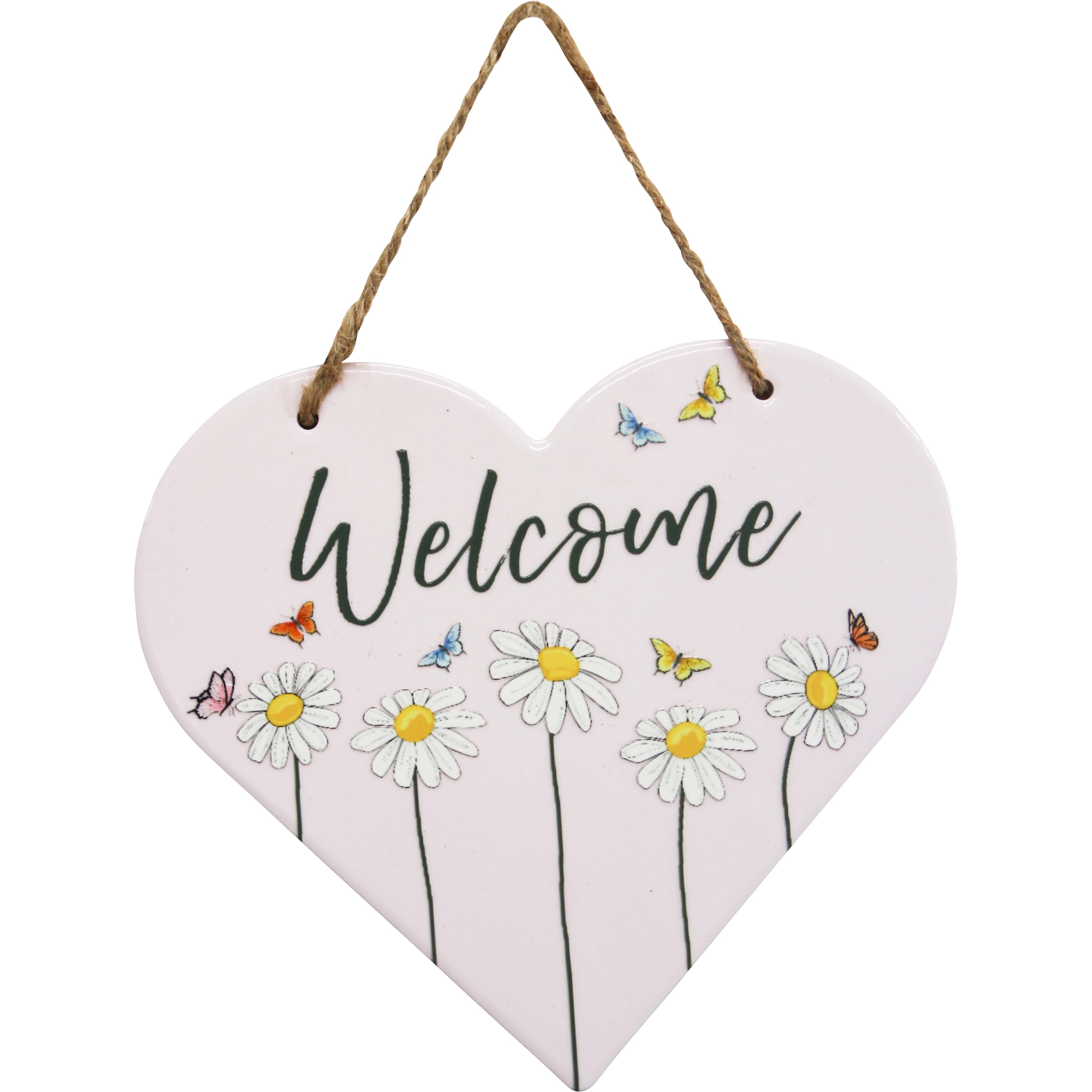 Heart Welcome Daisy