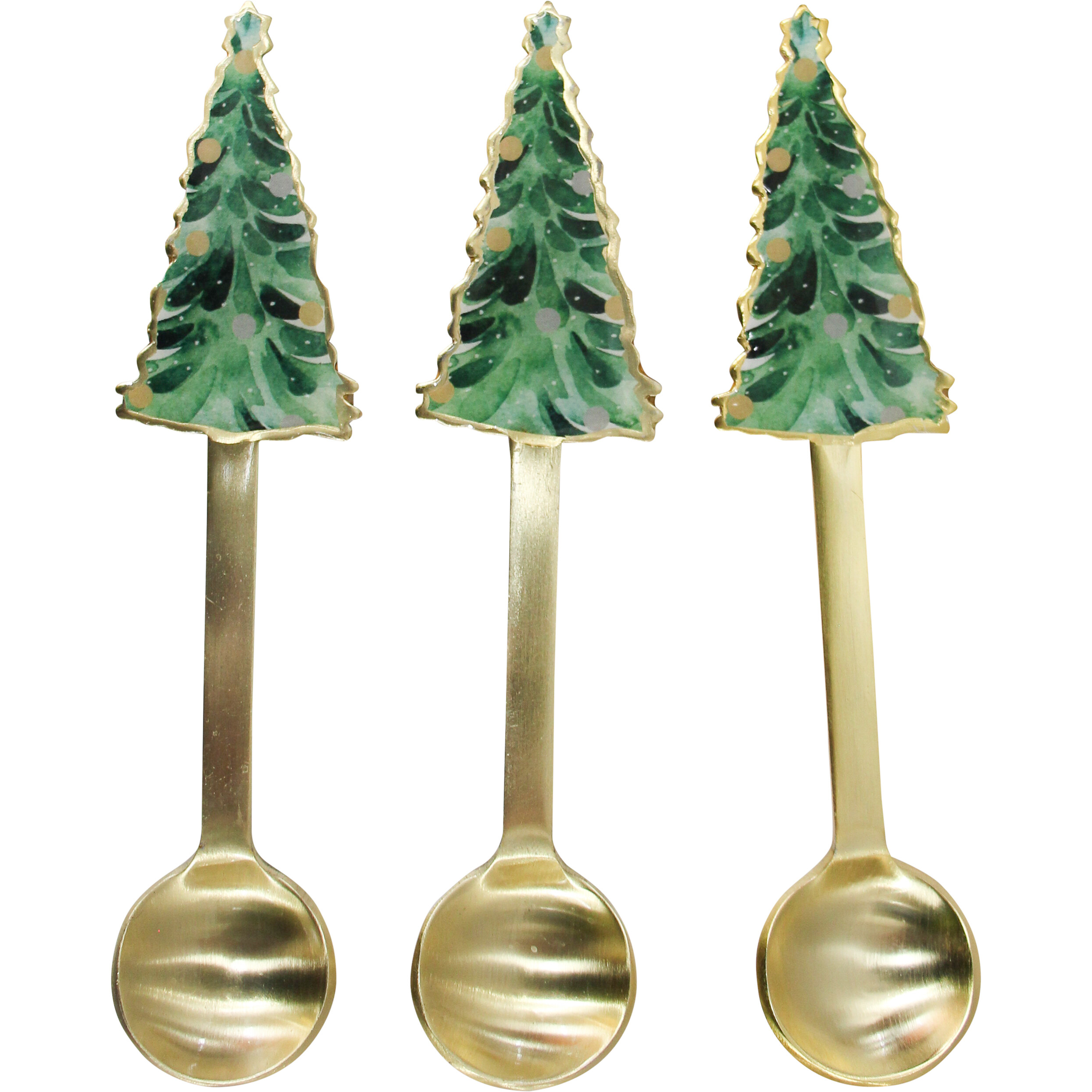 Xmas Tree Spoon S/3