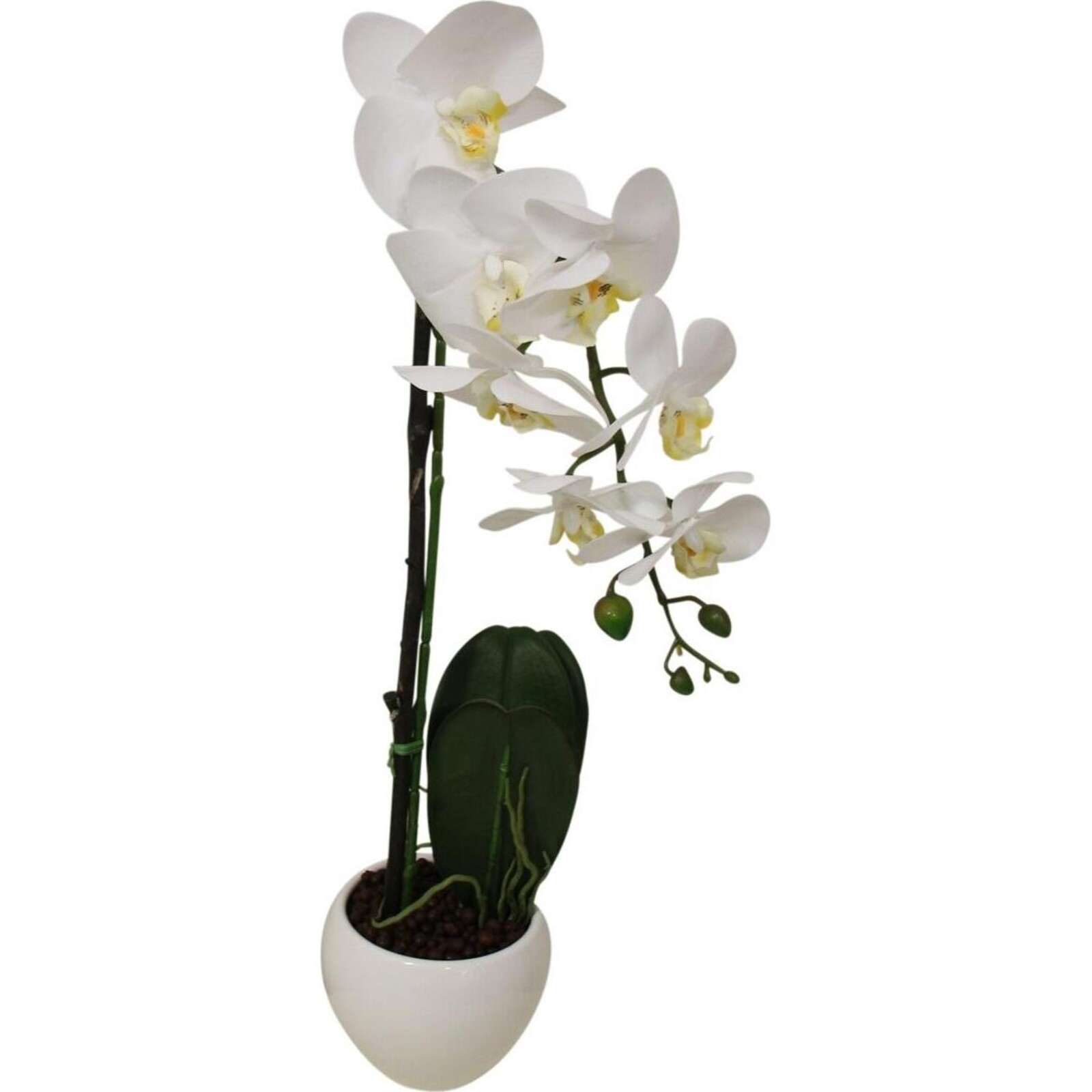 Imitation Orchid White Single Stem