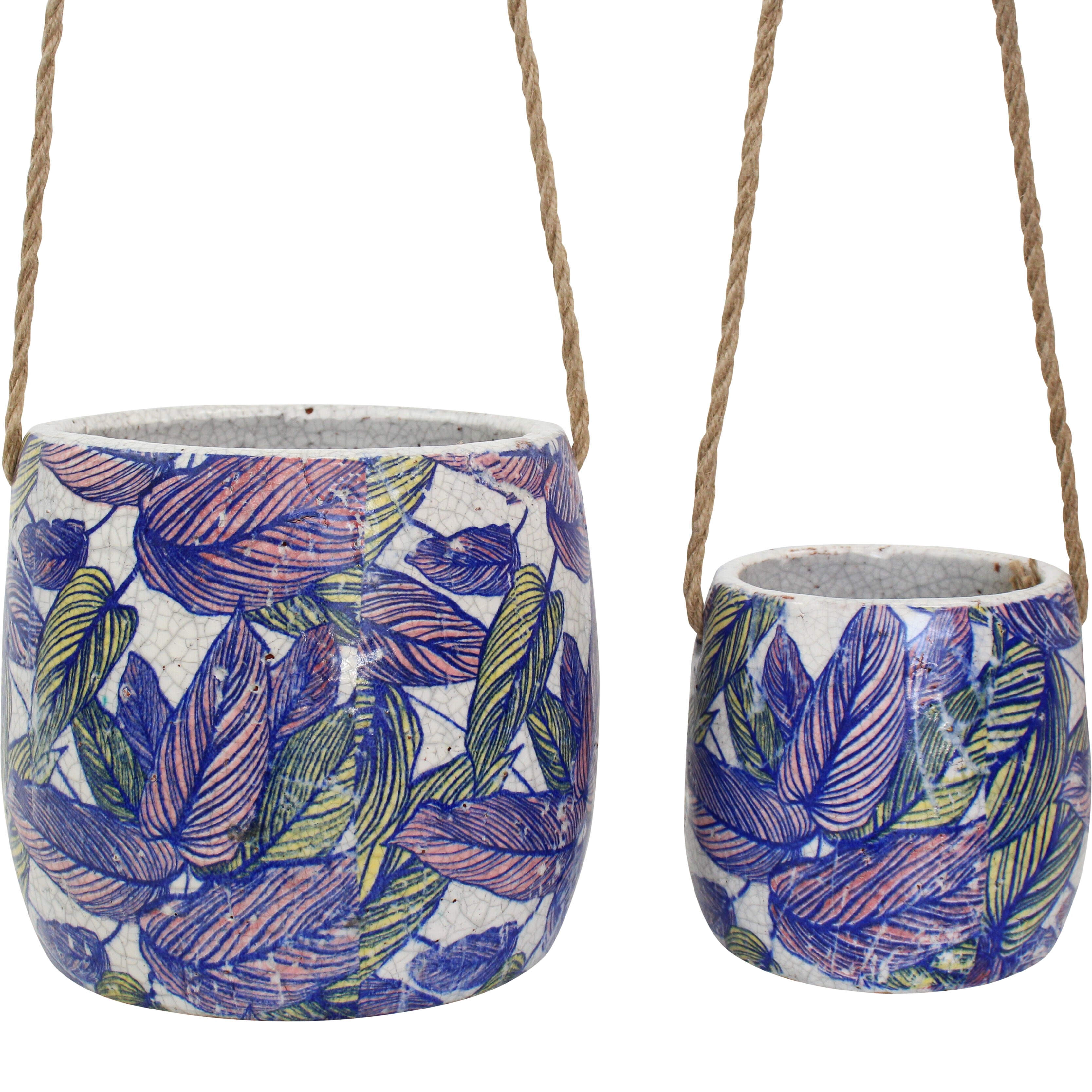 Hanging Pot S/2 Flora