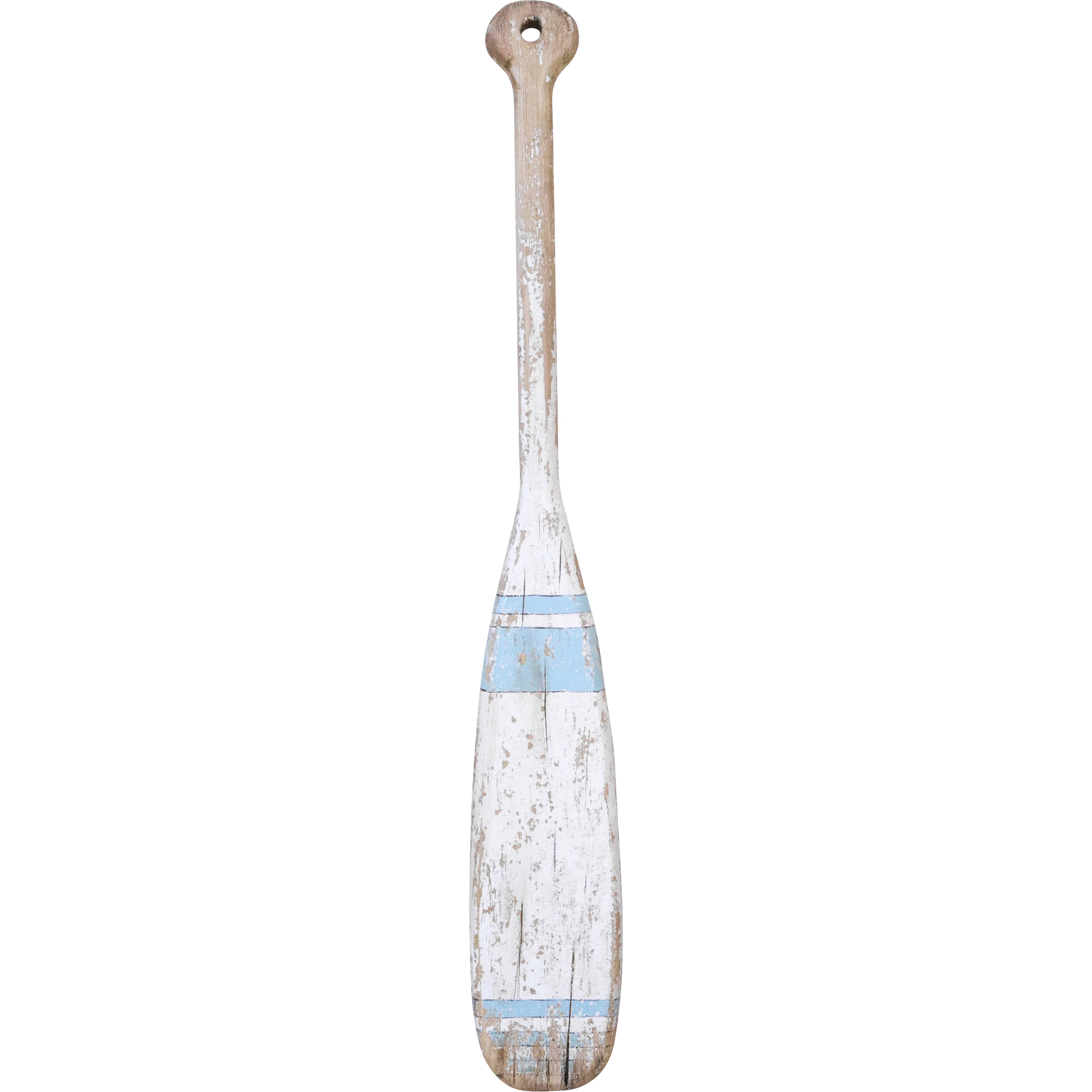 Oar Rustic Lrg Blue/White