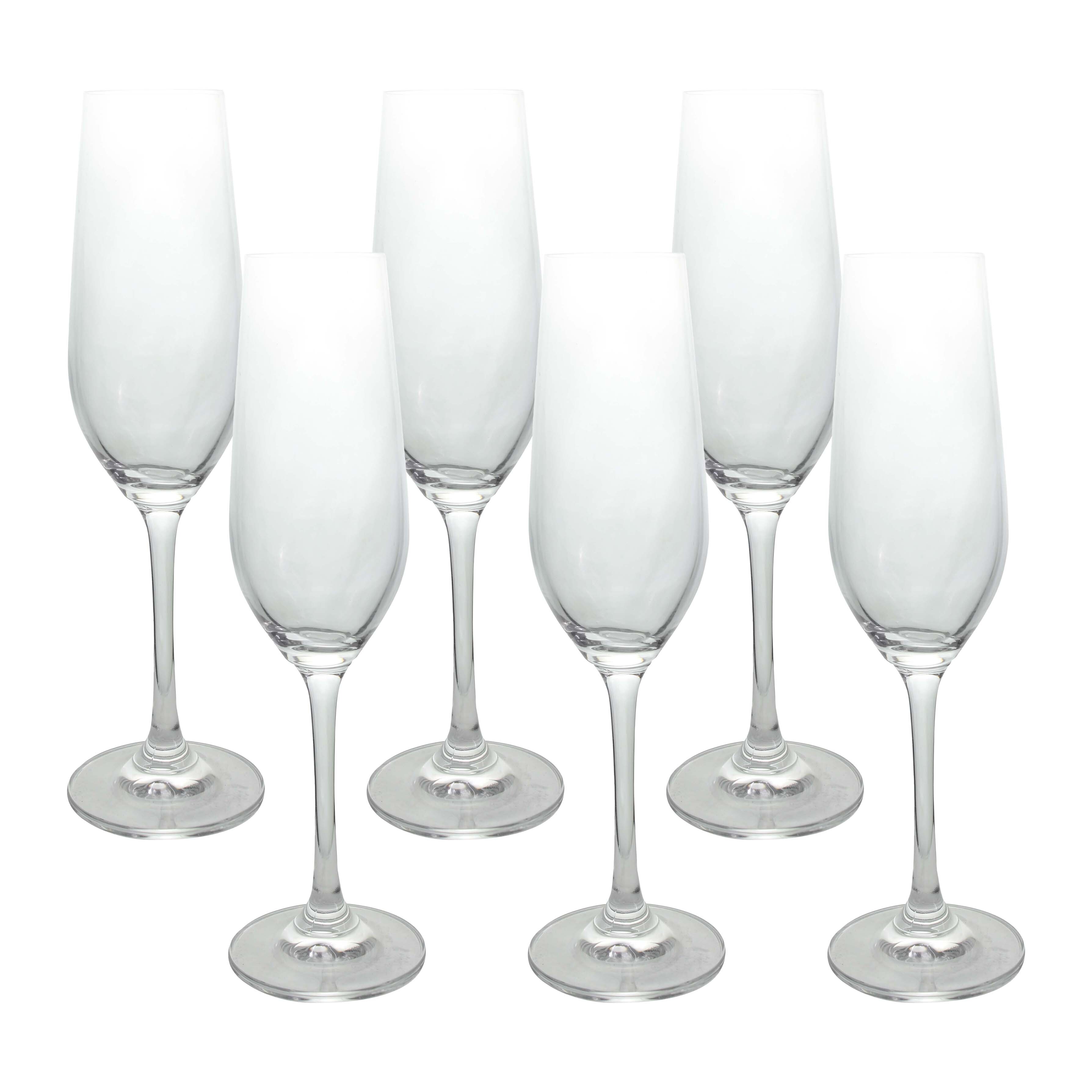 Champagne Flute S/6 Classic