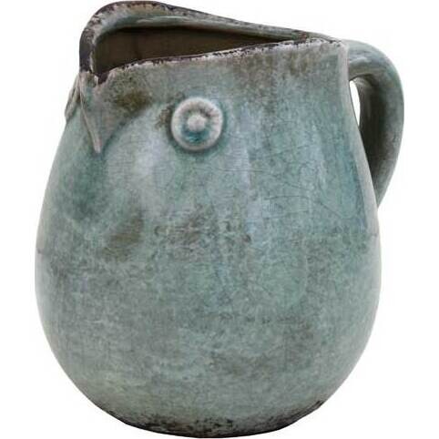 Round Jug Smoke Blue