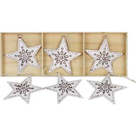 Box Stars Whitewash S/6