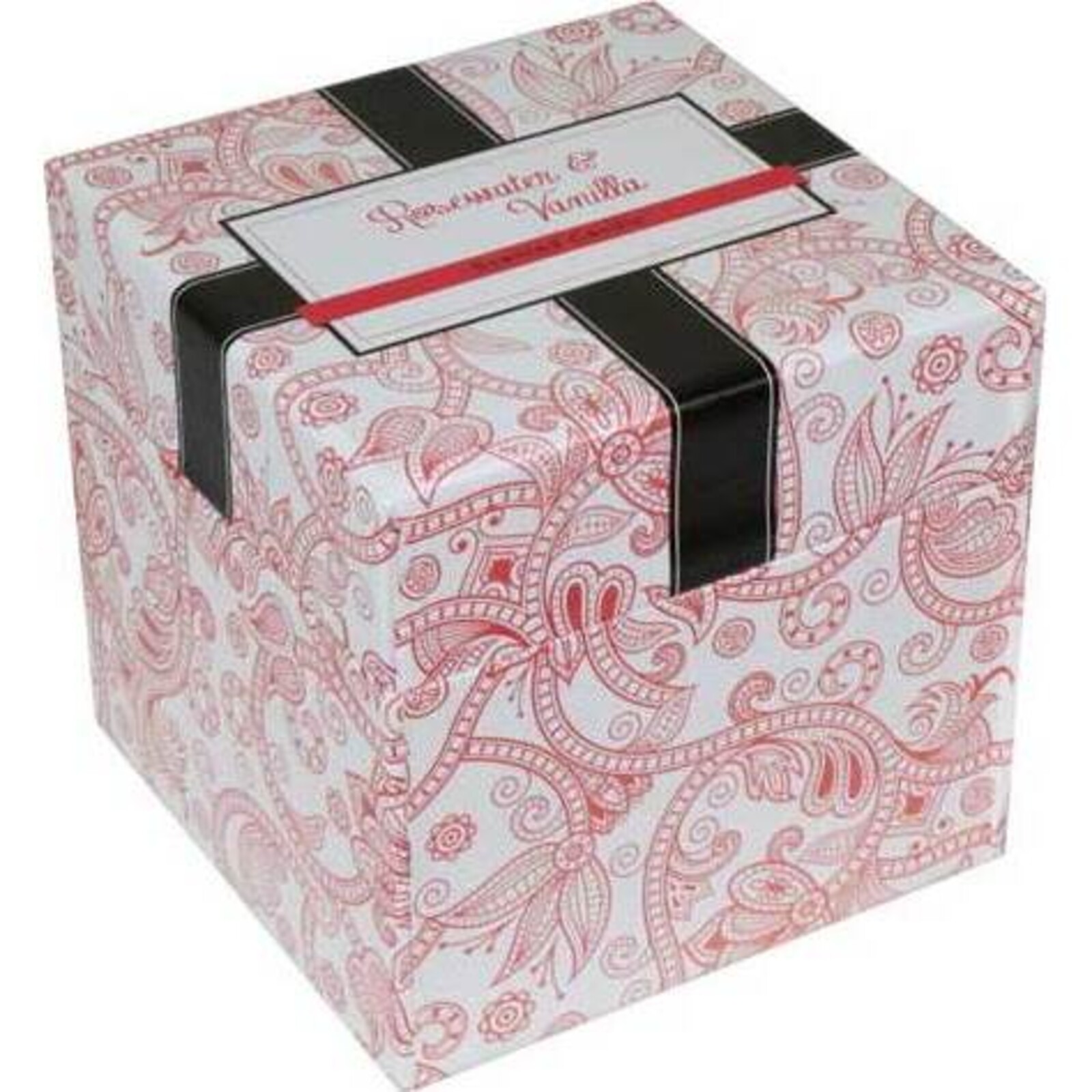 Rosewater and Vanilla Boxed Candle - 7.5cm