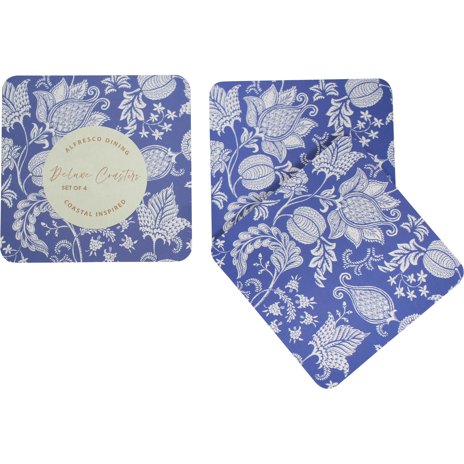 Coasters Cornflower S/4