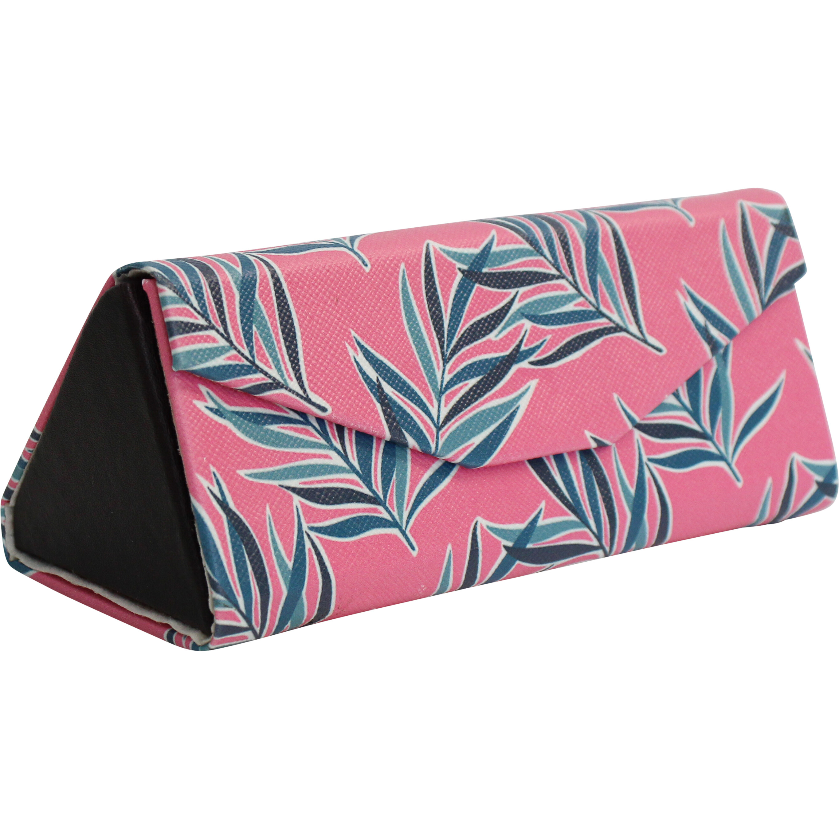 Glasses Case Pink Ferns