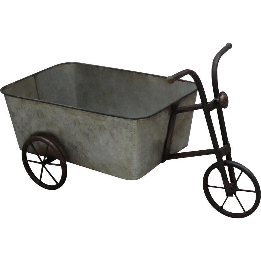 Bicyle Planter Galvanised