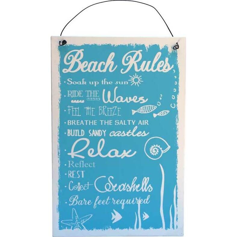 Sign Beach Rules 2