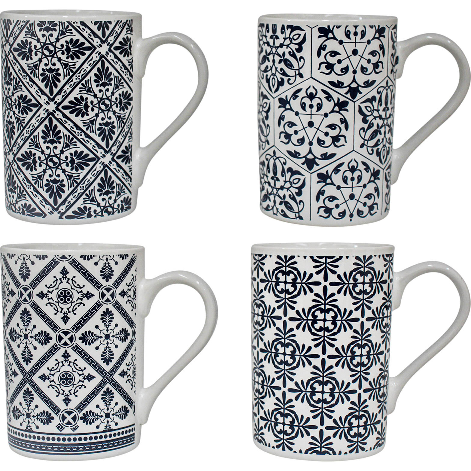 Mugs French Blue Asstd