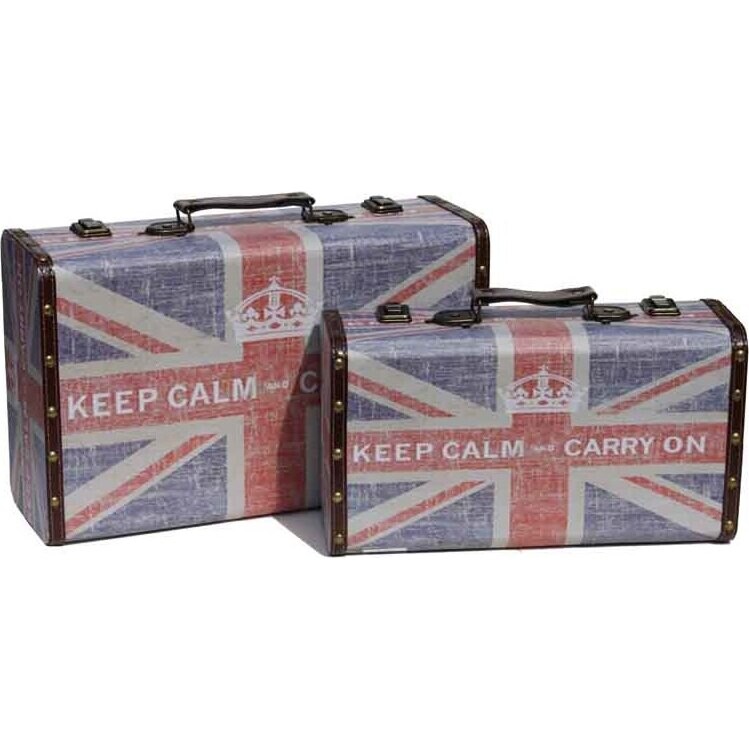 Suitcase - Keep Calm - set 2