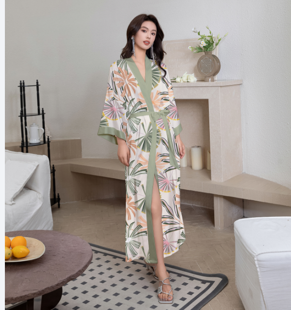 Lightweight Robe Tropics