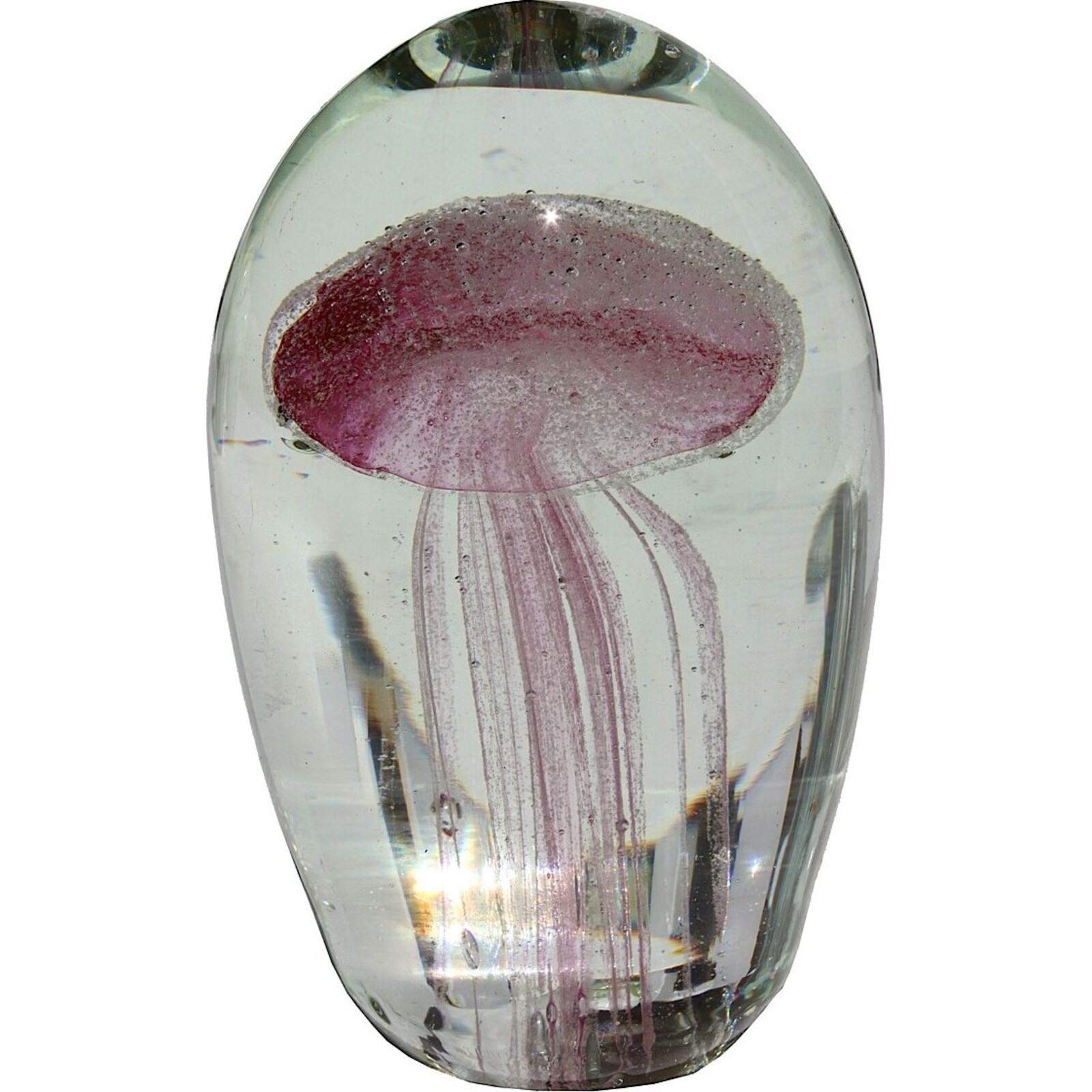 Glass Jellyfish Pink