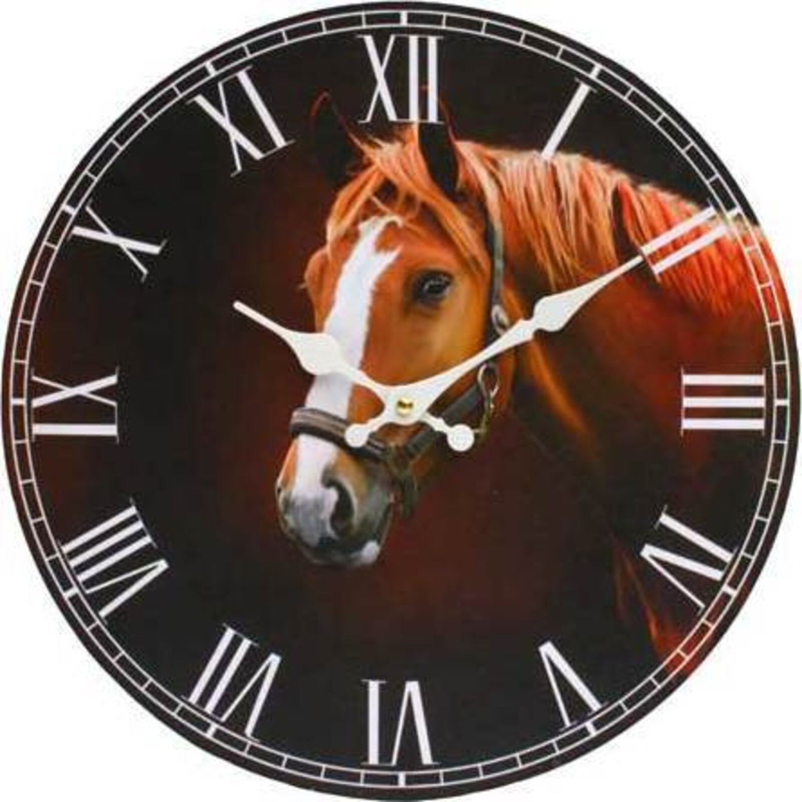 Clock Blaze Horse